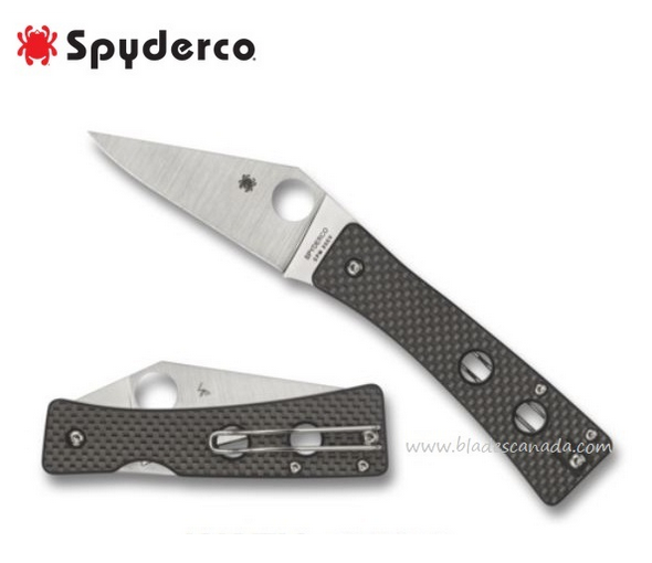 Spyderco Watu Copression Lock Folding Knife, CPM 20CV, CF, C251CFP