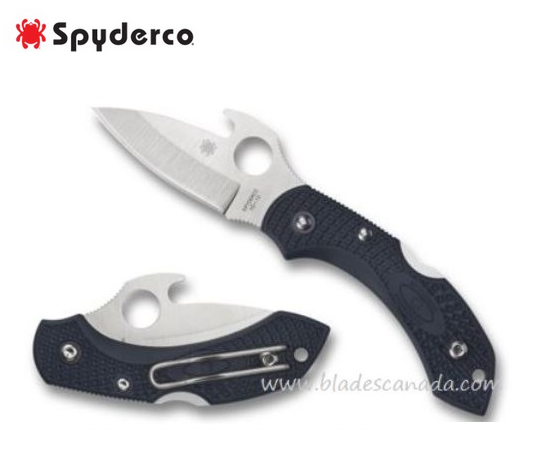 Spyderco Dragonfly 2 Folding Knife, VG10, FRN Black, "Wave" Opening, C28PGYW2