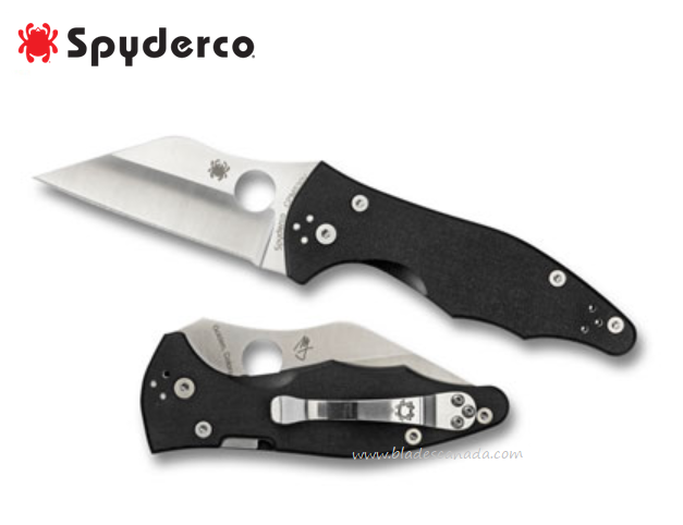 Spyderco Yojimbo 2 Compression Lock Folding Knife, S30V, G10 Black, C85GP2