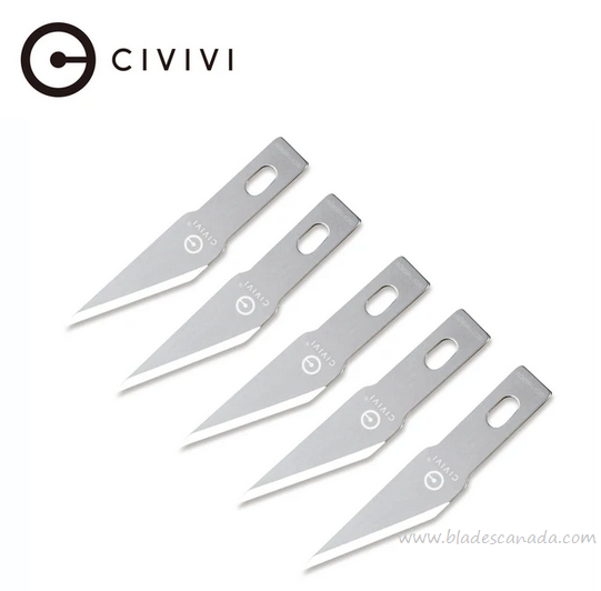 CIVIVI MT Blade 1 Utility Blades for Polymorph Ti Carabiner Multi-Tool, A-08A