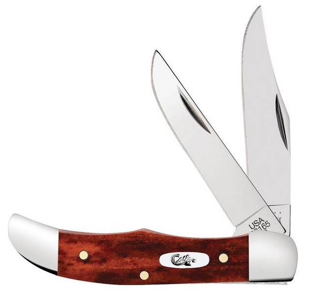 Case Pocket Hunter Folding Knife, Chestnut Bone, 28907