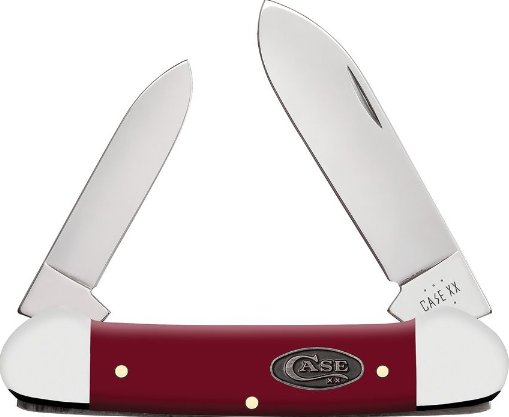 Case Canoe Slipjoint Folding Knife, Stainless Steel, Mulberry Smooth Handle, 30463