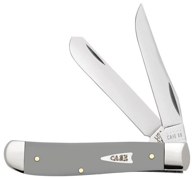 Case Gray Smooth Mini Trapper, Stainless, CA32592
