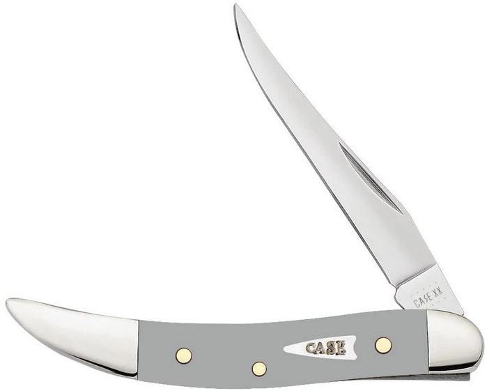 Case Knives Gray Smooth Small Texas Toothpick, Stainless, CA32596