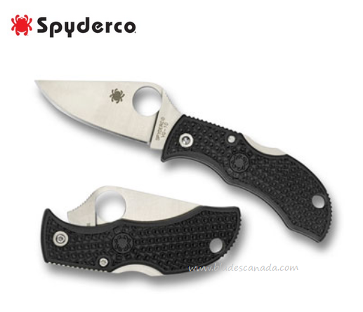 Spyderco ManBug Folding Knife, VG10, FRN Black, CMBKP