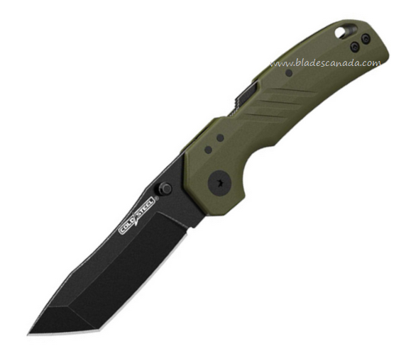 Cold Steel Engage Folding Knife, 4116SS Black 3", GFN OD Green, FL-30DPLT-BGZ
