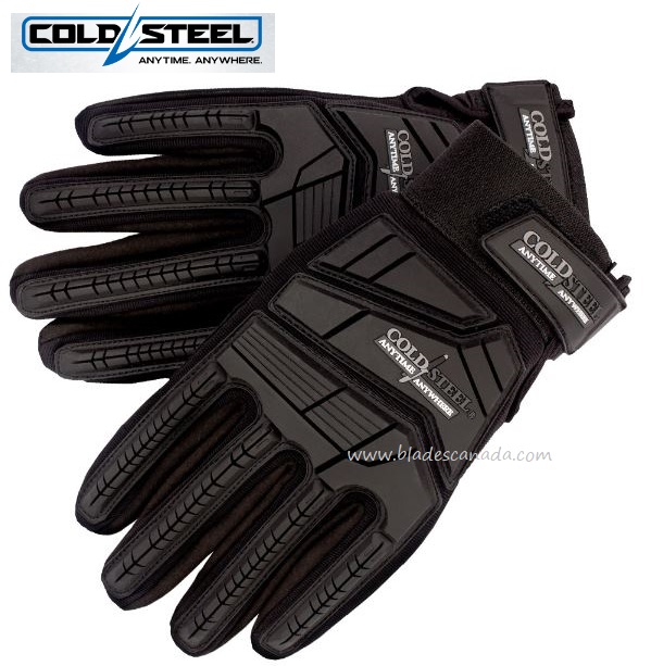 Cold Steel Tactical Gloves, Black, Medium, CSGL11