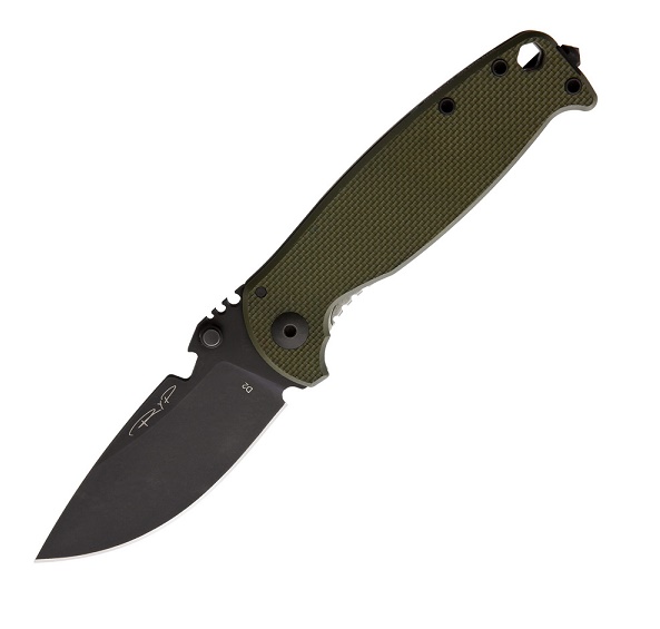 DPX HEST/F Classic Folding Knife, D2 Steel, G10 OD Green, HSF008
