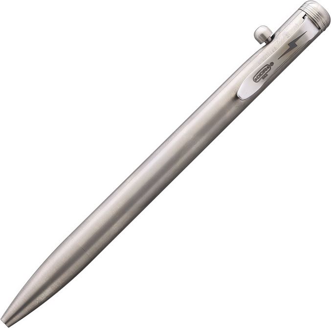 Darrel Ralph Thunderbolt Satin Pen, Titanium Body, DR095