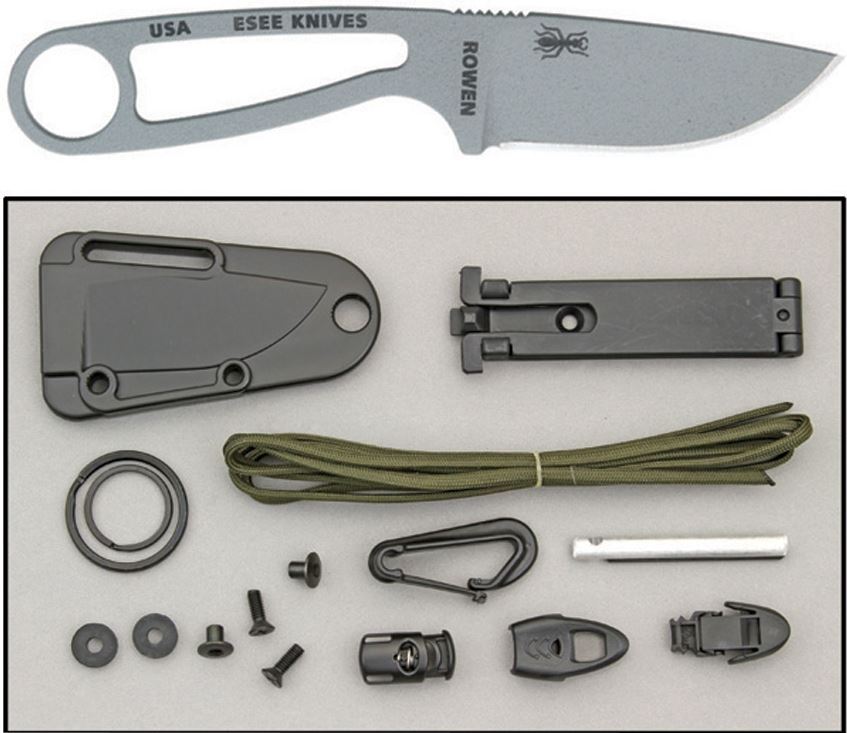 ESEE Izula w/Kit Fixed Blade Knife, 1095HC steel, ESEEIZULASPCKIT