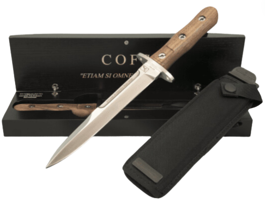 Extrema Ratio 39-09 Special Edition Fixed Blade Knife, N690 Satin, Wood Handle