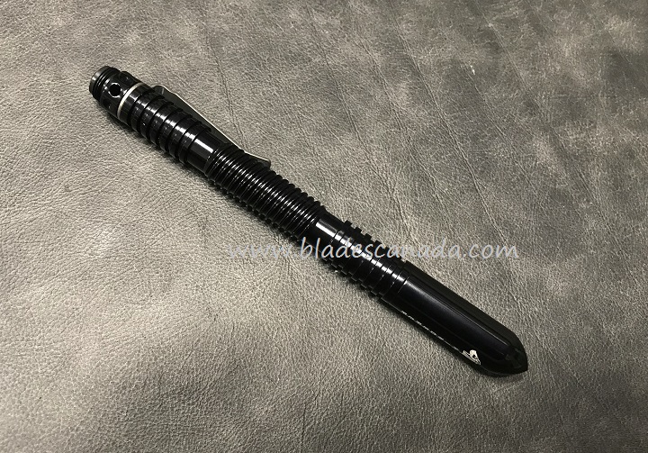 Hinderer Extreme Duty Aluminum Pen Spiral - Black