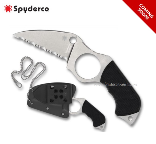 (Coming Soon) Spyderco Swick 5 Large Hole, LC200N Wharncliffe, FB14S5
