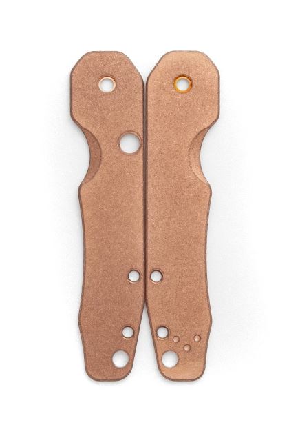 Flytanium Co. Spyderco Smock Scales - Copper FLY778