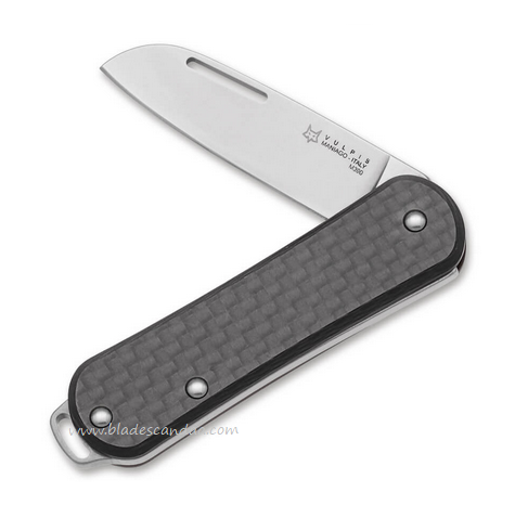 Fox Italy Vulpis Slipjoint Folding Knife, M390, Carbon Fiber, VP108 CF