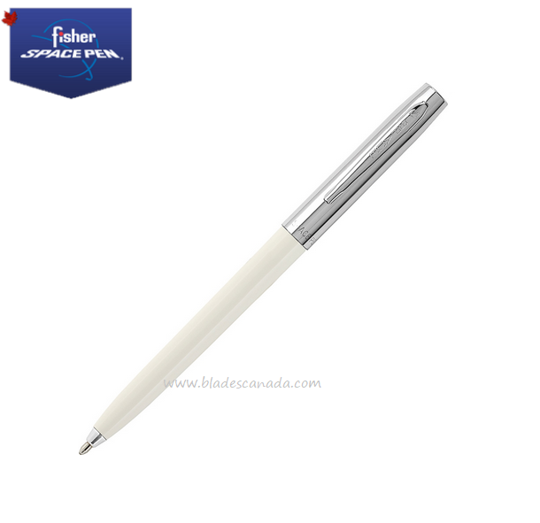 Fisher Space Pen, White/Chrome, FP775-W