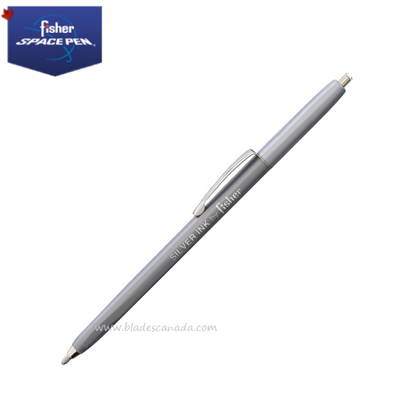 Fisher Space Pen, Silver w/Silver Ink, FPR805L