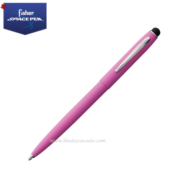 Fisher Space Pen, Pink/Chrome with Stylus, M4PKCT/S