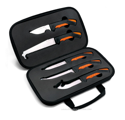 Cold Steel Fixed Blade Hunting Knife Kit, 5 Knives, FX-FLDKIT