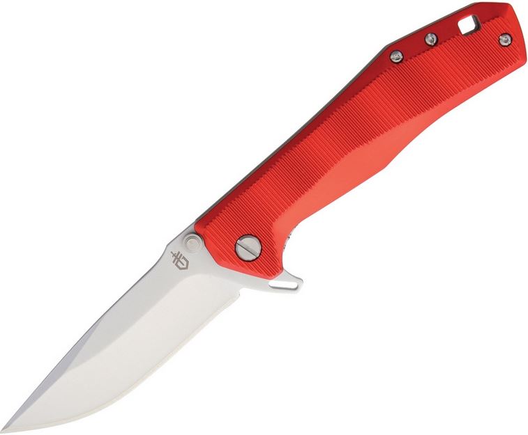 Gerber Index Folding Knife, Aluminum Red, G1355