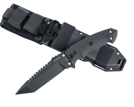 Hogue EX-F01 Fixed Blade Tanto Knife, A2 Steel, G10, H35129