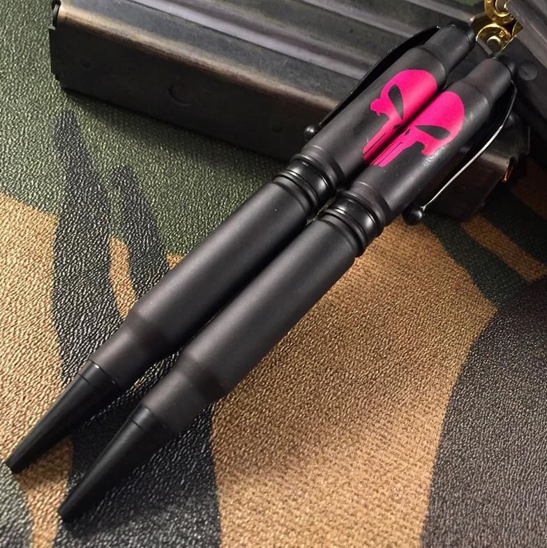 High Caliber 308 Pink Punisher Pen - Click Image to Close