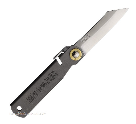 Higo Raccoon Folding Knife, Limited Edition, VG10 Steel, Titanium Handle, HIGO131
