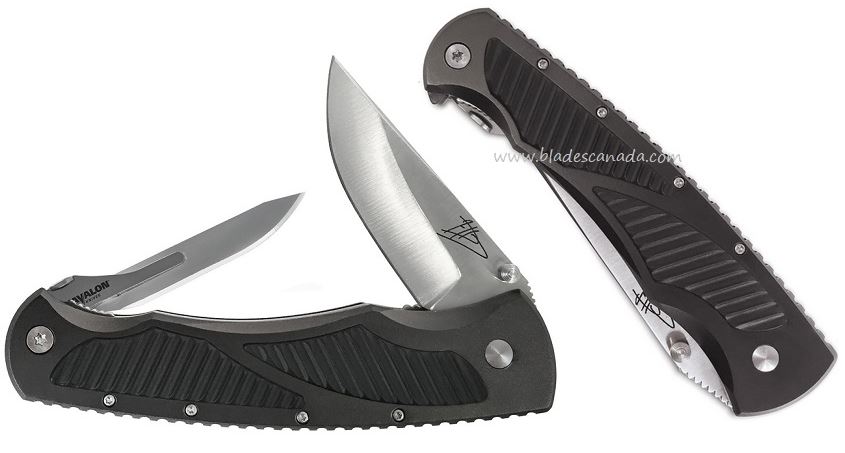Havalon Titan Pro TABB Folding Knife, Aluminum Black, 80240
