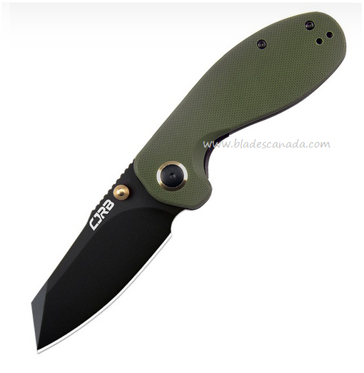 CJRB Maileah Folding Knife, AR-RPM9 Black, G10 Green, J1918LBGN
