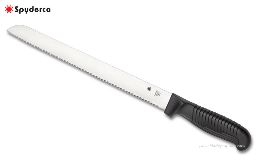 Spyderco Bread Knife, MBS-26 Steel, Polypropylene Handle, K01SBK