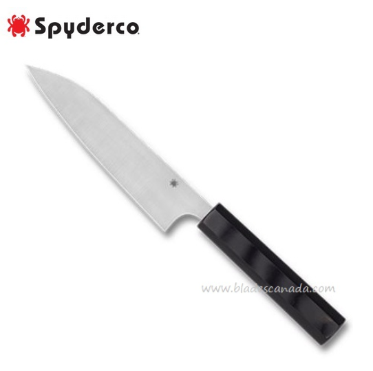 Spyderco Wakita Funayuki Kitchen Knife, CTS BD1N Steel, G10 Handle, K16GP