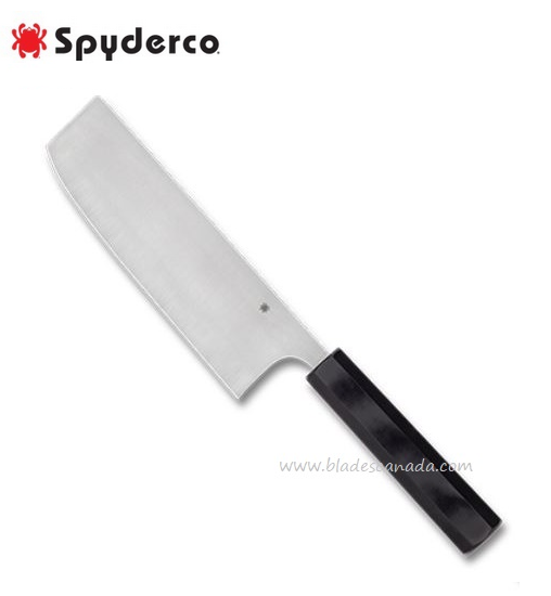 Spyderco Wakiita Nakiri Kitchen Knife, CTS BD1N Steel, G10 Handle, K17GP