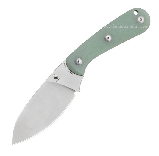 Kizer Baby Fixed Blade Knife, 154CM Satin, G10 Jade, 1044C2