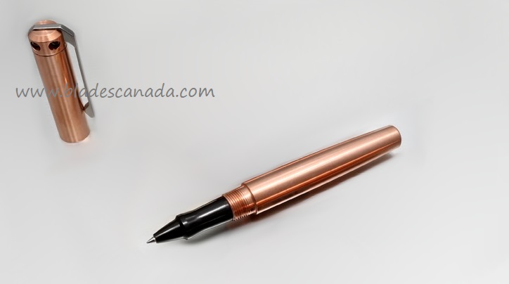 Karas Kustoms Ink Rollerball Pen Copper - Black Grip