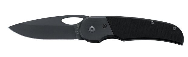 Ka-Bar Tegu Folding Knife, G10 Black, Ka3079