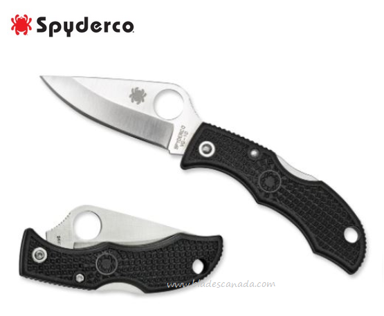 Spyderco LadyBug 3 Folding Knife, VG10, FRN Black, LBKP3