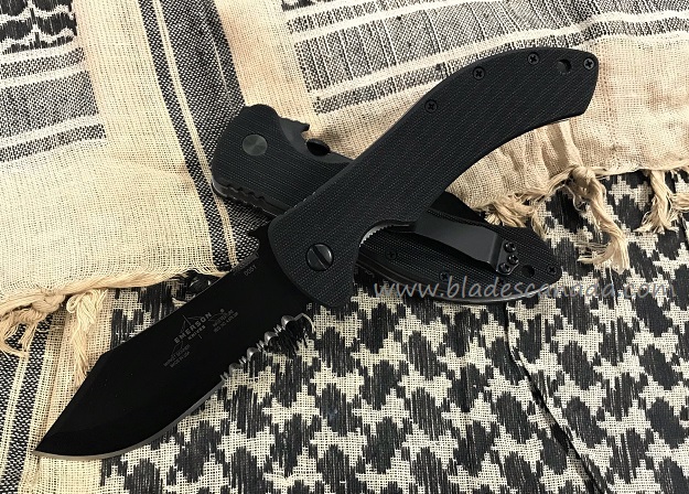 Emerson Market Skinner Folding Knife, 154CM, G10 Black