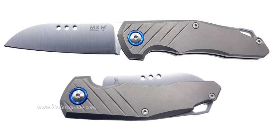 MKM Maniago Knives Root Slip Joint Folder, Bohler M390, Titanium, MKMRTT