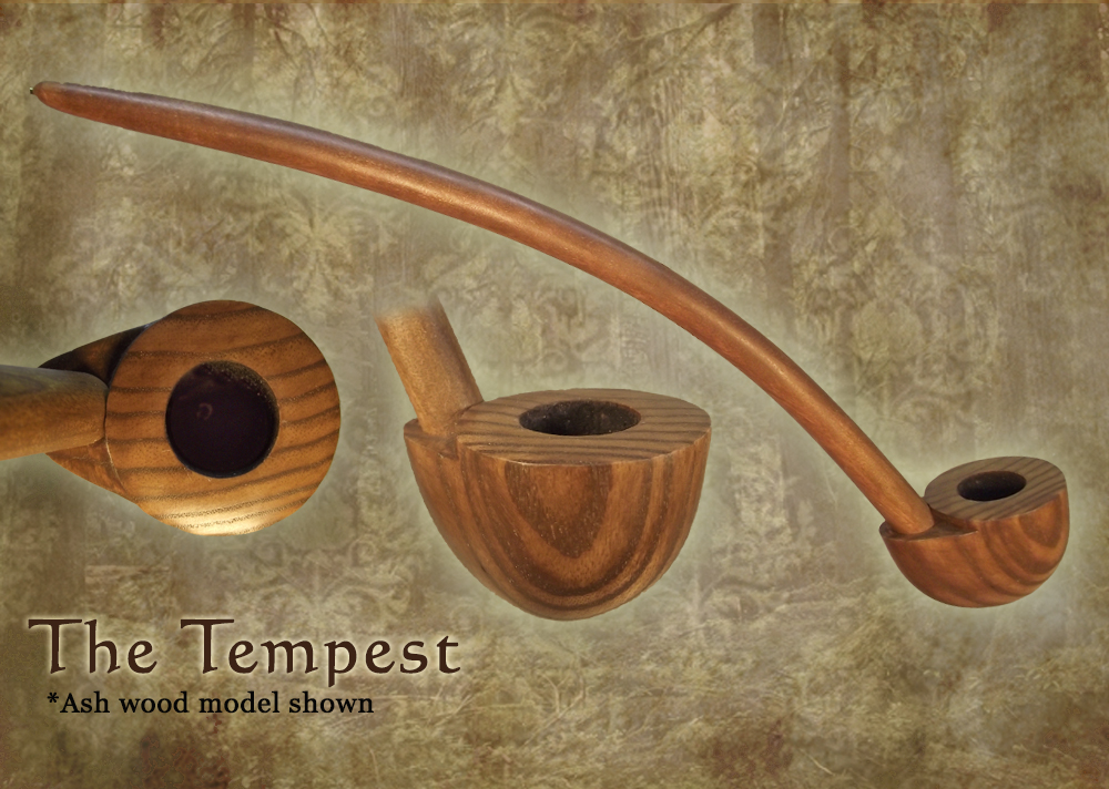MacQueen Pipes 'The Tempest' - Ash Wood