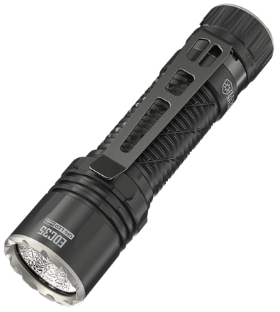 Nitecore EDC35 Tactical Flashlight, Aluminum Black, 5000 Lumens