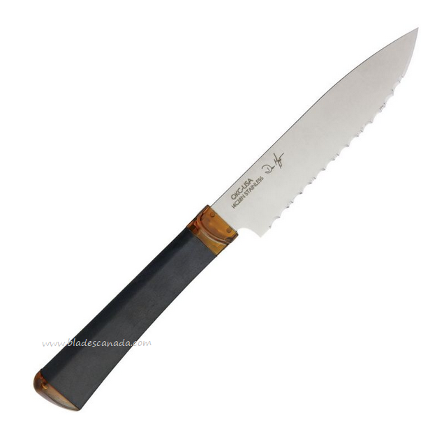 OKC Agilite Utility Kitchen Knife, 14C28N Serrated 5", 2545