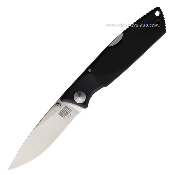 OKC Wraith Folding Knife, Stainless Steel Satin, Black Handle, 8798TC