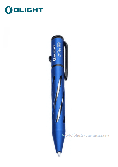 Olight Open Mini Pen, 3.66", Aluminum Blue