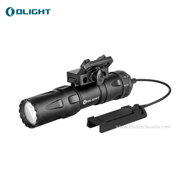Olight Odin Mini Tactical Light, Black Anodized- 1250 Lumens