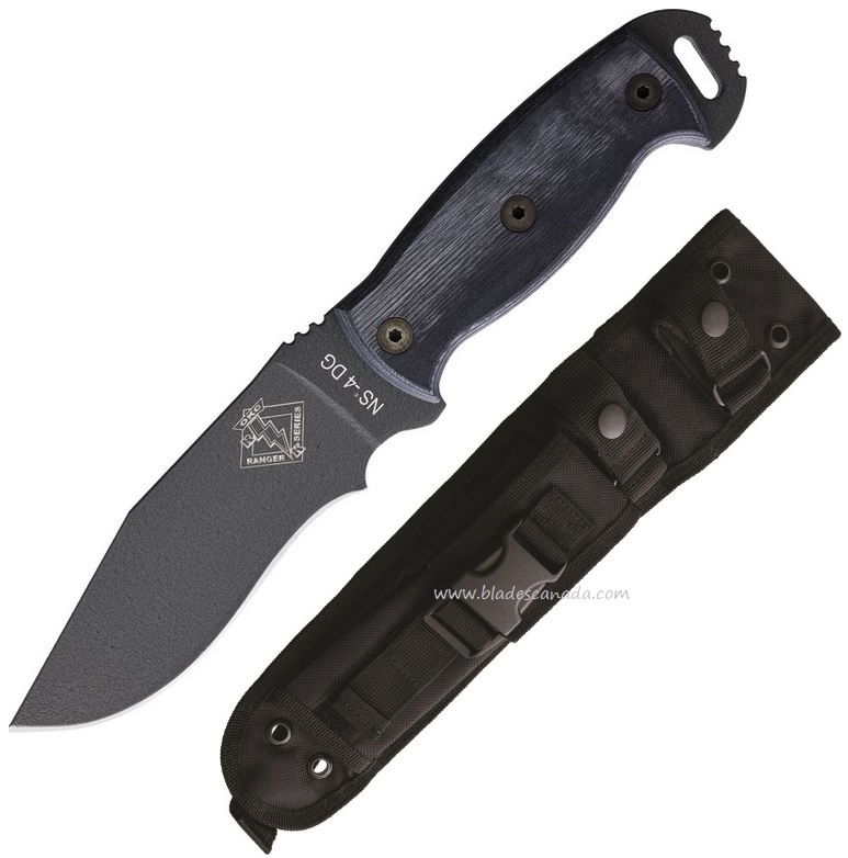 OKC RD4 Fixed Blade Knife, 5160 Carbon, Micarta Handle, 9432