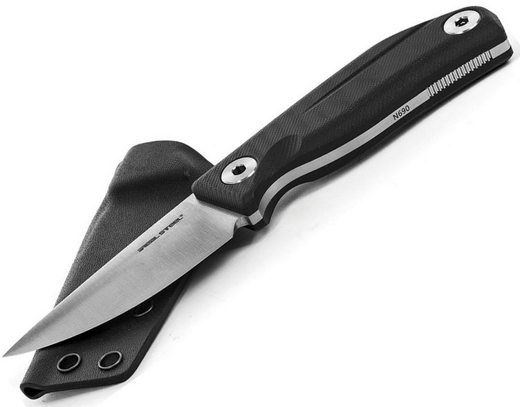 Real Steel CVX-80 Fixed Blade Knife, N690, G10, Kydex Sheath, 3561