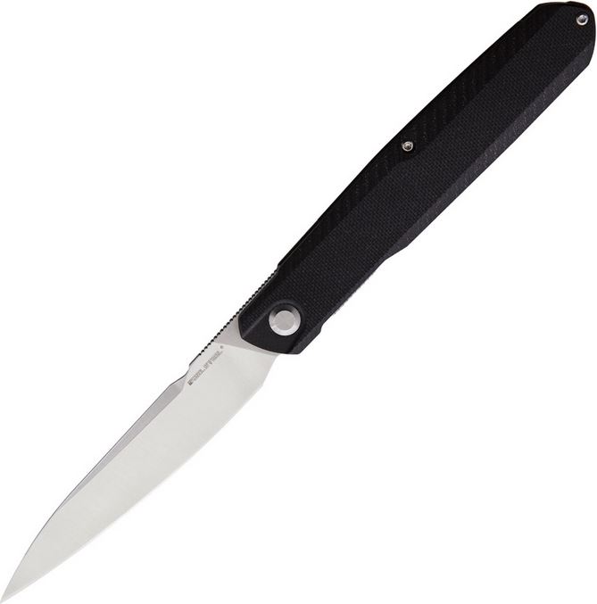 Real Steel G5 Metamorph Folding Knife, 14C28N, G10 Black, 7831G