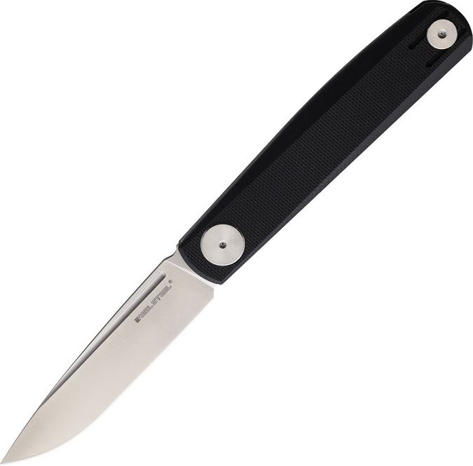 Real Steel GSlip Slipjoint Folding Knife, VG10, G10 Black, 7868