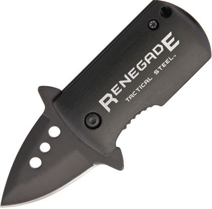 Renegade Tactical Fast Clip Linerlock Compact Folder, Assisted Opening, RT124