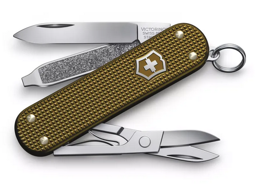 Swiss Army Classic SD Multitool, Limited Edition 2024, Alox Terra Brown, 0.6221.L24